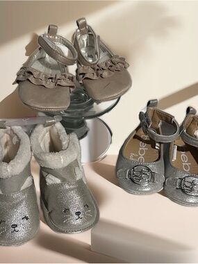 NWOT Baby Girl Shoe Lot